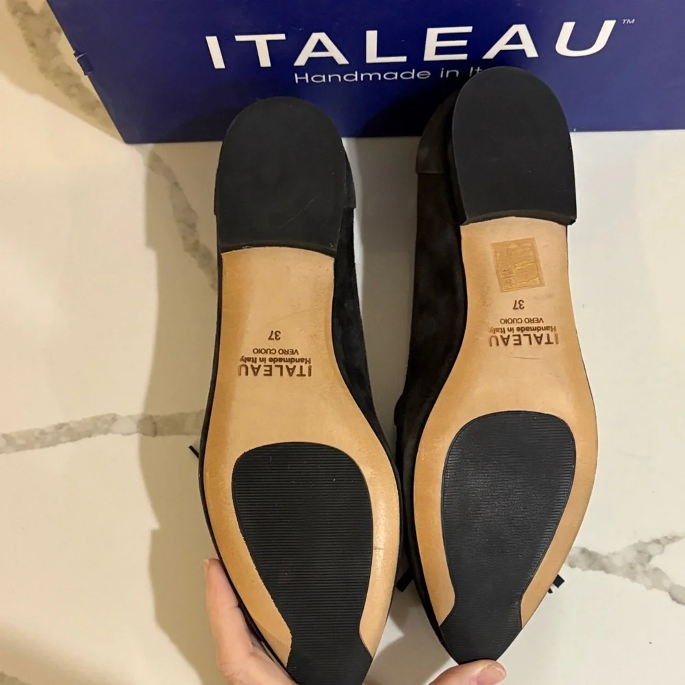 Italeau Women's Iron Suede Loafers - Picture 14 of 16